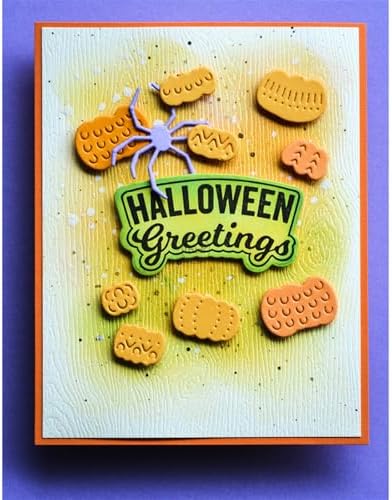 Halloween Pumpkin Metal Cutting Dies for Card Making