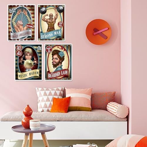 4Pack Halloween Diamond Art Kits for Adults, Diamond Painting for Beginner