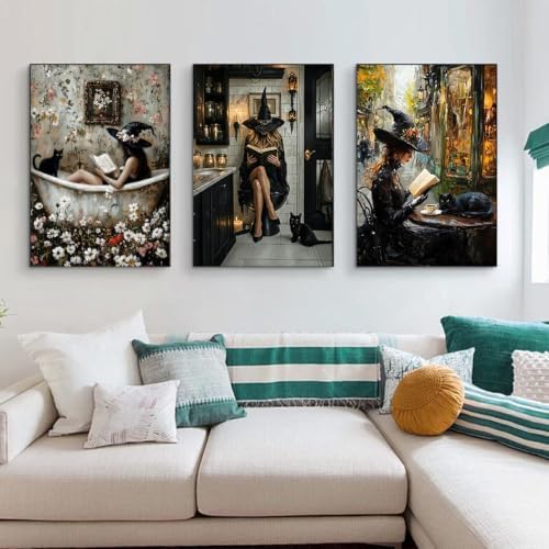 3 Park Witch Diamond Art Kits for Adult diamond painting kits for adults