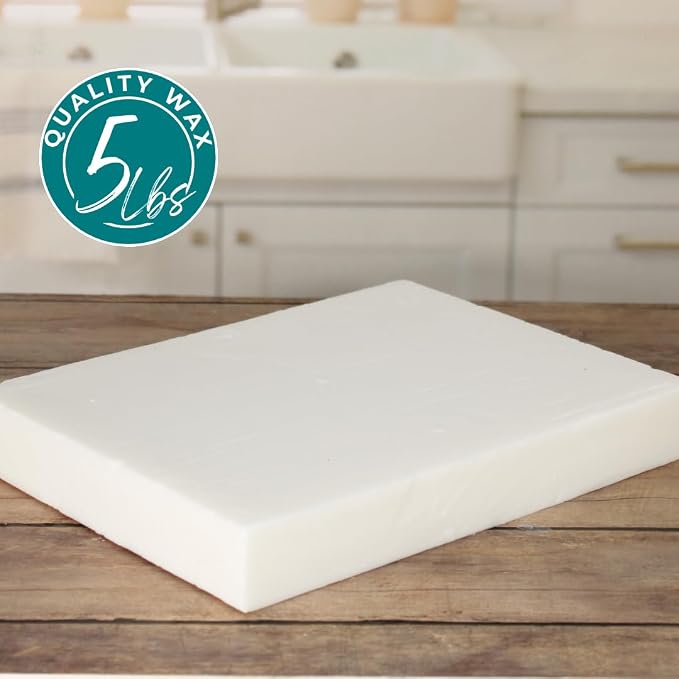 Direct Candle Supply 5lb Coconut Soy Wax Blend for Candle Making
