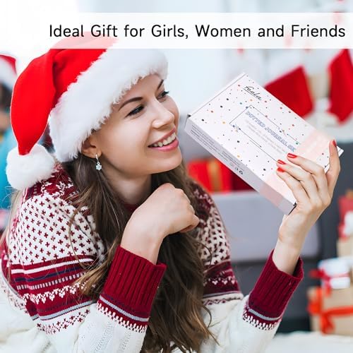 feela Dotted Journal Kit, Dot Grid Journal Hardcover Planner Notebook Set For Beginners Women Girls Note Taking with Journaling Supplies Stencils Stickers Pens Accessories, A5, 224 Pages, Purple