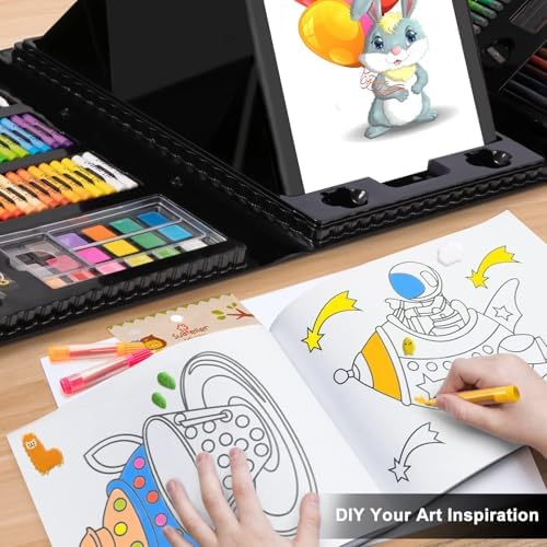 Art Supplies, 272 Pack Art Set Crafts Drawing Kit for Kids Girls Boys Teens