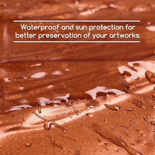 MEEDEN Metallic Copper Acrylic Paint: 10.1oz /300ml Copper Paint for Craft