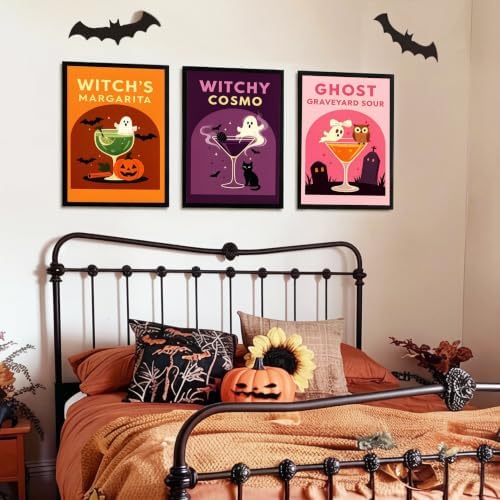 Vesmiral 6 Pack Halloween Diamond Art Kits for Adults 10x12inch
