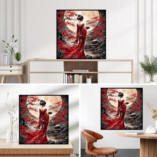 Lophomie Diamond Art Kits for Adults, 5D Diamond Painting Kits 14x14 in