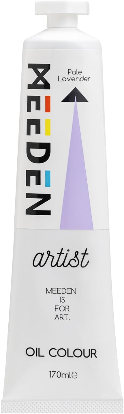 MEEDEN Artist Grade Oil Paint: Pale Lavender - 170ml/5.7oz Tube | Professional Art Paints and Supplies for Canvas Painting