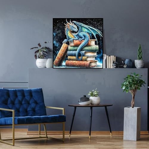 Dragon Diamond Art Kits for Adults,Diamond Painting Kits for Beginner