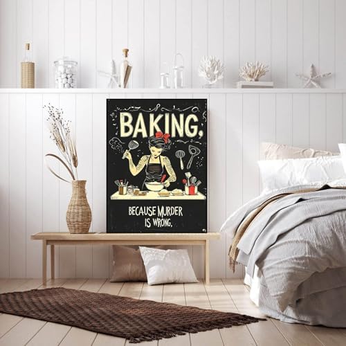 Lophomie Diamond Art Kits for Adults, 5D Baking Diamond Painting Kits