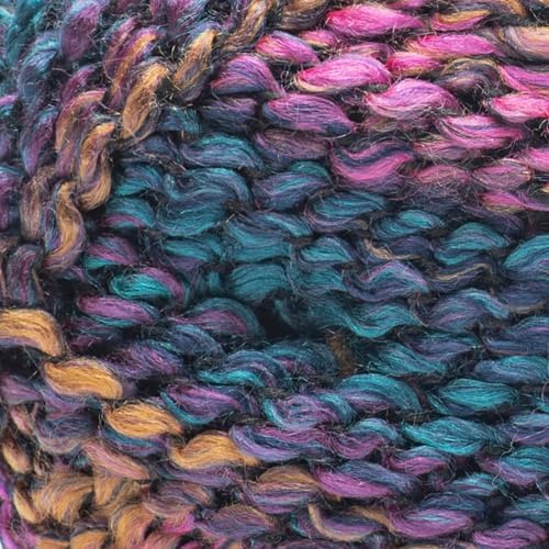 Loops & Threads Textured Twist Yarn - Yarn for Knitting, Crochet, Weaving, and Arts & Crafts - Multi, Acrylic Blend, 6 oz