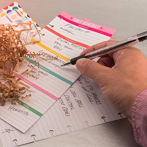 Pentel RSVP Ballpoint Pen, (0.7mm), Fine Line, Black Ink, Pack of 5 (BK90PF5A)