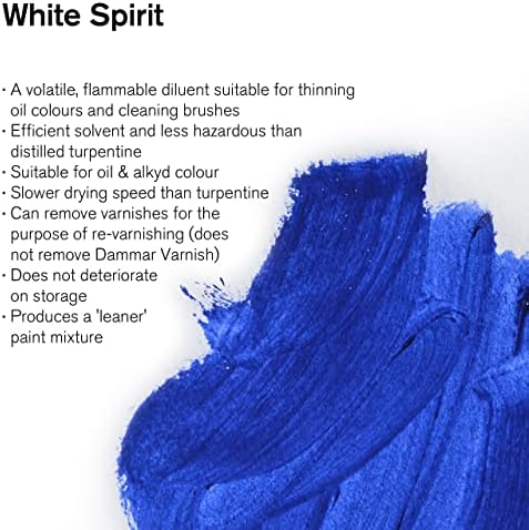 Winsor & Newton Artists' White Spirits, 1 Litre (33.8-oz) Can