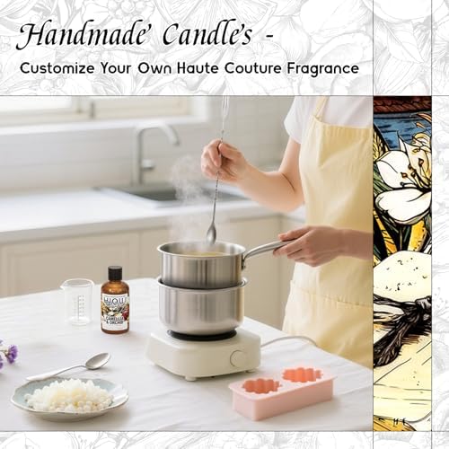 HIQILI Camellia & Orchid Fragrance Oil for Diffuser, Perfume & DIY Soap