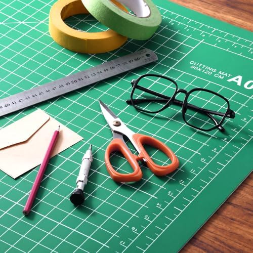 Pangda 1 Pcs 36 x 48 in Large Self Healing Cutting Mat for Sewing, Light | Thick Double Sided Mats for Sewing Quilting Fabric, with Precision Grid, Reusable Craft Work Surface