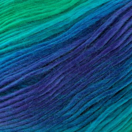 Loops & Threads Facets Yarn - Yarn for Knitting, Crochet, Weaving, and Arts & Crafts - Seaglass, Acrylic, 3.5 oz