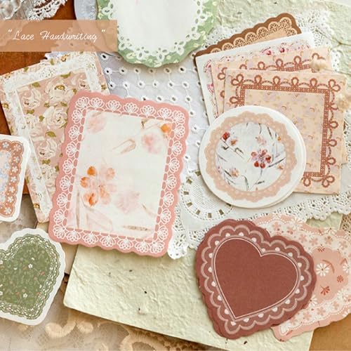 200Pcs Vintage Memo Material Pack Memo Collection (SetA)