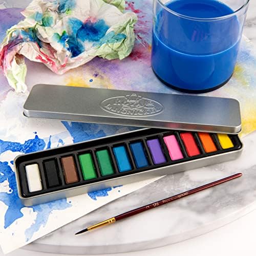 Royal & Langnickel Watercolor Painting Set W/Tin