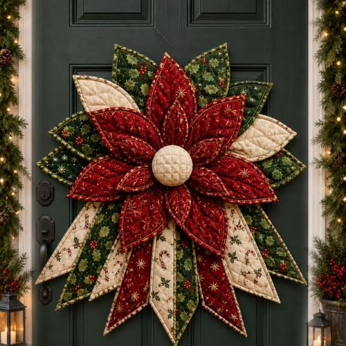 Daily Partner Quilted Christmas Door Hanging DIY Sewing Kit (E1)