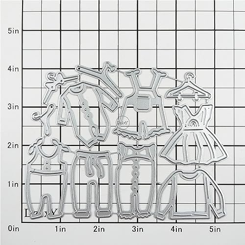 Children's Skirt Suit Metal Cutting Dies for Card Making