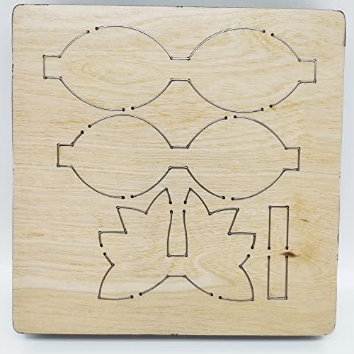 Bow Cut Die, Hair Bow Cut Die, Bowknot Template, Bow Making Die