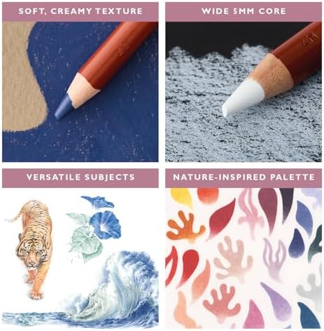 Derwent Colored Drawing Pencils, 5mm Core, Metal Tin, 12 Count (0700671)