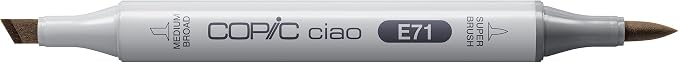 Copic Markers E71 Ciao with Replaceable Nib, Champagne