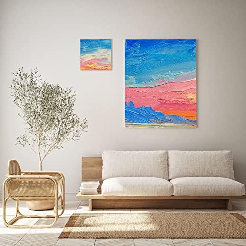 PATIKIL Paint Canvases Panel for Painting, 3 Pack 12x16 Inch Rectangle Wood Frame Stretched Blank Art Board Panels for Acrylic, Oil, Tempera Painting, White