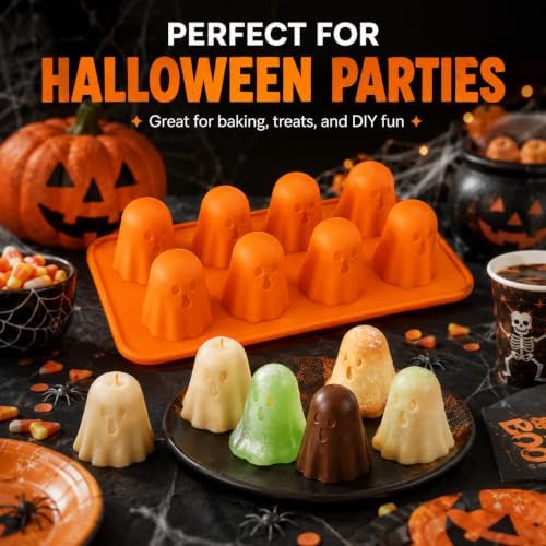 Halloween Silicone Molds, Ghost Silicone Molds