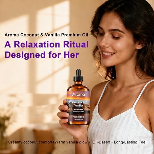 Coconut Vanilla Fragrance Oil 4 Fl Oz