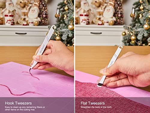Xinart Brayer Rollers & Mat Remover Tool Set for Fabric Crafting, Reusable Sticky Lint Rollers Tool for Clothes/T-Shirts Heat Transfer Projects