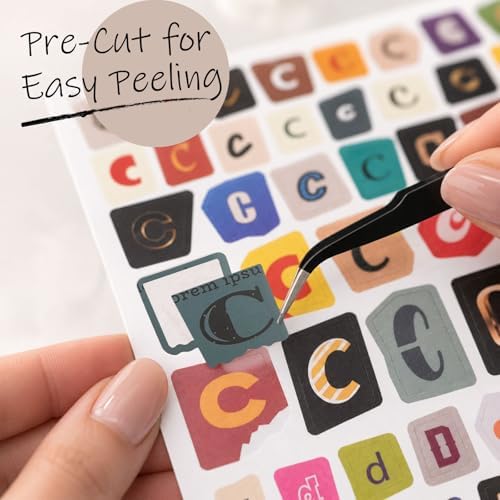 1560Pcs Letter Stickers for Scrapbooking