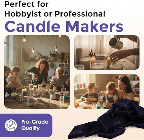 Lavender Candle Dye Chips, Soy & Paraffin Candle Making, 10 Pack
