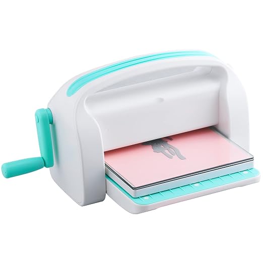 VEVOR Die Cutting and Embossing Machine, 9-Inch (A4) Opening Size, Manual Scrapbooking Machine Starter Kit, Foldable Complete Set with Embossing Folder, Plate, for Cardmaking, Scrapbooking, DIY Crafts