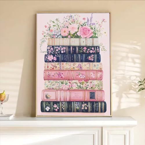 AIBOERL Paint by Numbers Kit for Adults Beginner,Flower Book, 12X16In