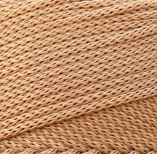 Polyester Macrame Cord 2mm x 251 Yards, 100% Polypropylene Premium Macrame Rope, Colorful Yarn Crochet Macrame Bag Craft for Wall Hangers, Bags, Bottom Plates, Carpets (Camel, 3 Skein)