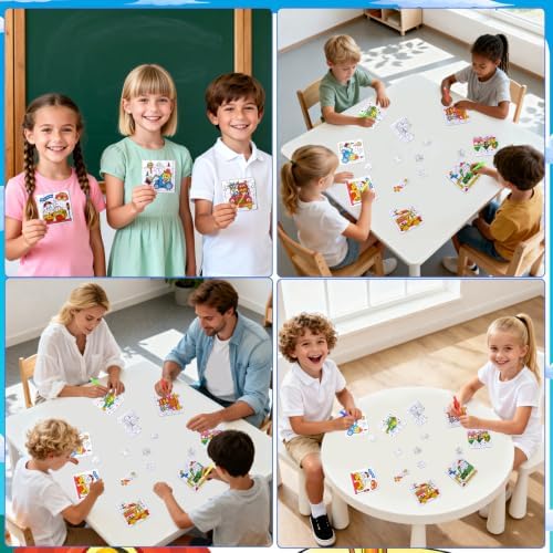 Transportation Puzzle Craft for Kids-Train Party Favors DIY Activities Toys