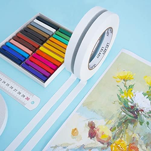 Double Sided Tape 1/2 Inch x 40 Yards- 4 Rolls