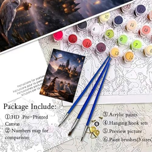 paint by numbers kit for adults,Adult Paint by Number Kits 16 x 20 inch