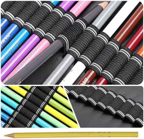 Orange Yellow Colored Pencils,Oil Based Wooden Colored Pencil Set for Adults Coloring Books Drawing Sketching Art Supplies 24 Color