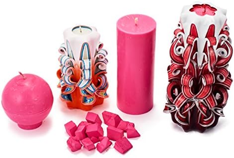 Pastel Pink Candle Wax Dye 2 oz - Candle Color Dye Blocks