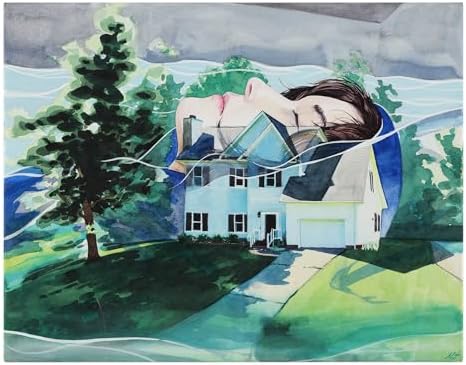 SoHo Urban Artist Select Stretched Cotton Watercolor Paper on 5/8" Frame - 6"x6" 140lb, 300gsm - 100% Acid-Free Cotton Paper for Mixed Media, Watercolor & More - Professional Artists, Students