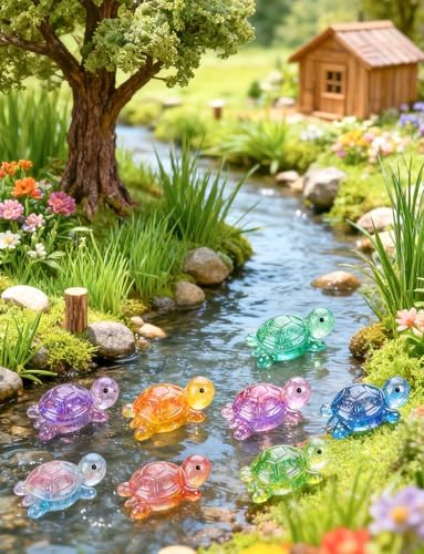 12 PCS Mini Turtle Resin Molds, Little Turtle Molds