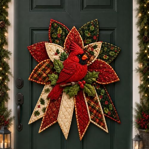 Daily Partner Quilted Christmas Door Hanging DIY Sewing Kit (D)