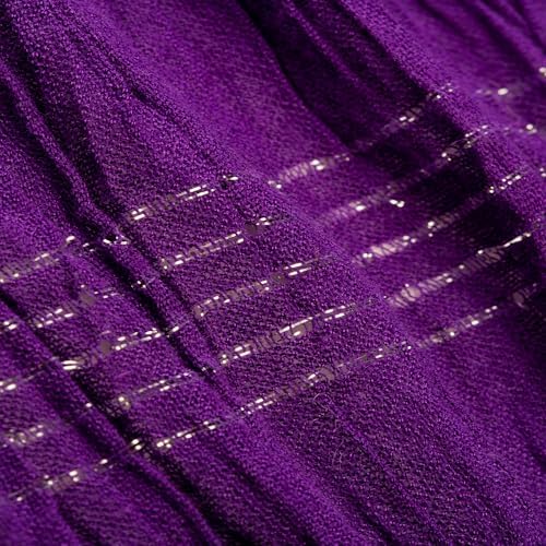 Mandala Crafts 0.6mm Metallic Silver Shirring Sewing Elastic Thread 546 Yds