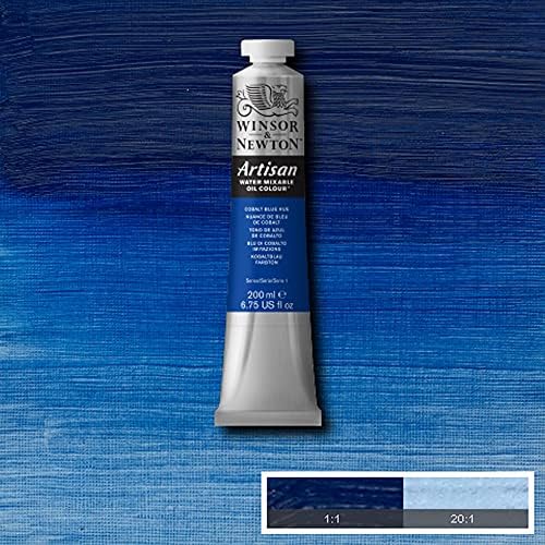 Winsor & Newton Artisan Water Mixable Oil Paint, 200ml, Cobalt Blue Hue