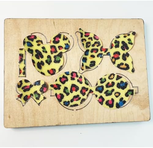 Elegant Bowknot Cutting Dies for DIY Crafts - Wood Board and Alloy Steel Blade Beautiful Bowknot Making Template (Y0420 Wood)