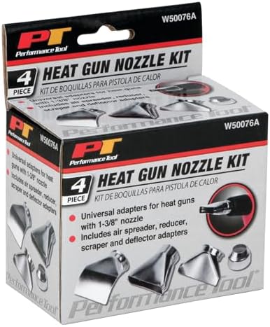 Performance Tool W50076A 4-Piece Universal Heat Gun Nozzle Kit