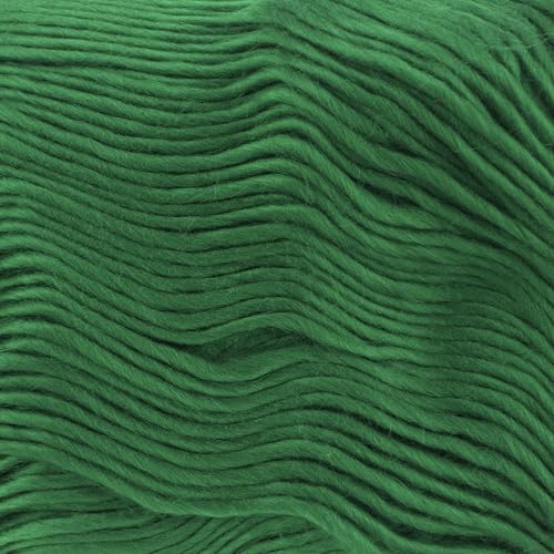 Loops & Threads Facets Yarn - Yarn for Knitting, Crochet, Weaving, and Arts & Crafts - Green, Acrylic, 3.5 oz