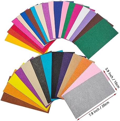 Jtnohx Self Adhesive Felt Sheets Adhesive Backed Felt Fabric Stiff Sheets