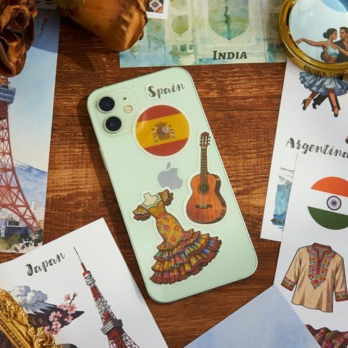 Travel Washi Stickers for Scrapbooking & Journaling - Scrapbook Supplies