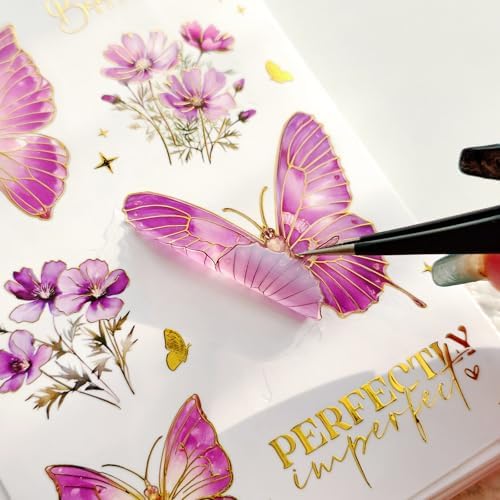 Butterfly Sticker Book 36 Sheets 300+ Pcs Aesthetics Stickers